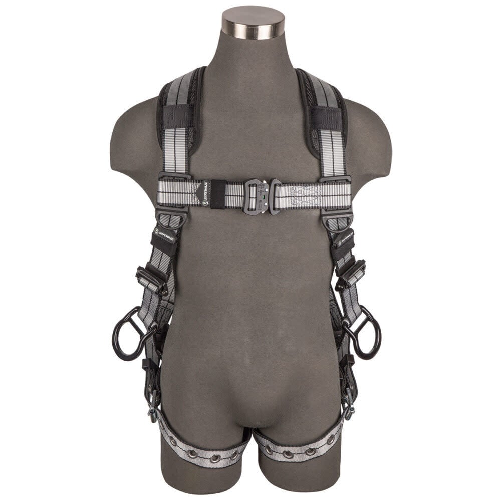 Safewaze PRO+ Slate Full Body Harness: Alu 3D, Alu QC Chest, TB Legs, large image number 1