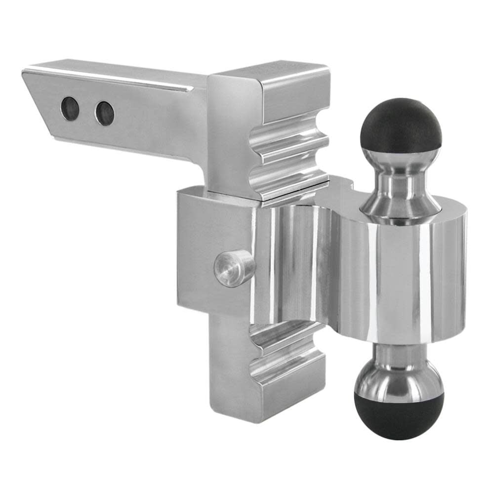 Andersen Hitches 6in Rapid Hitch Aluminum Adjustable Ball Mount, large image number 1