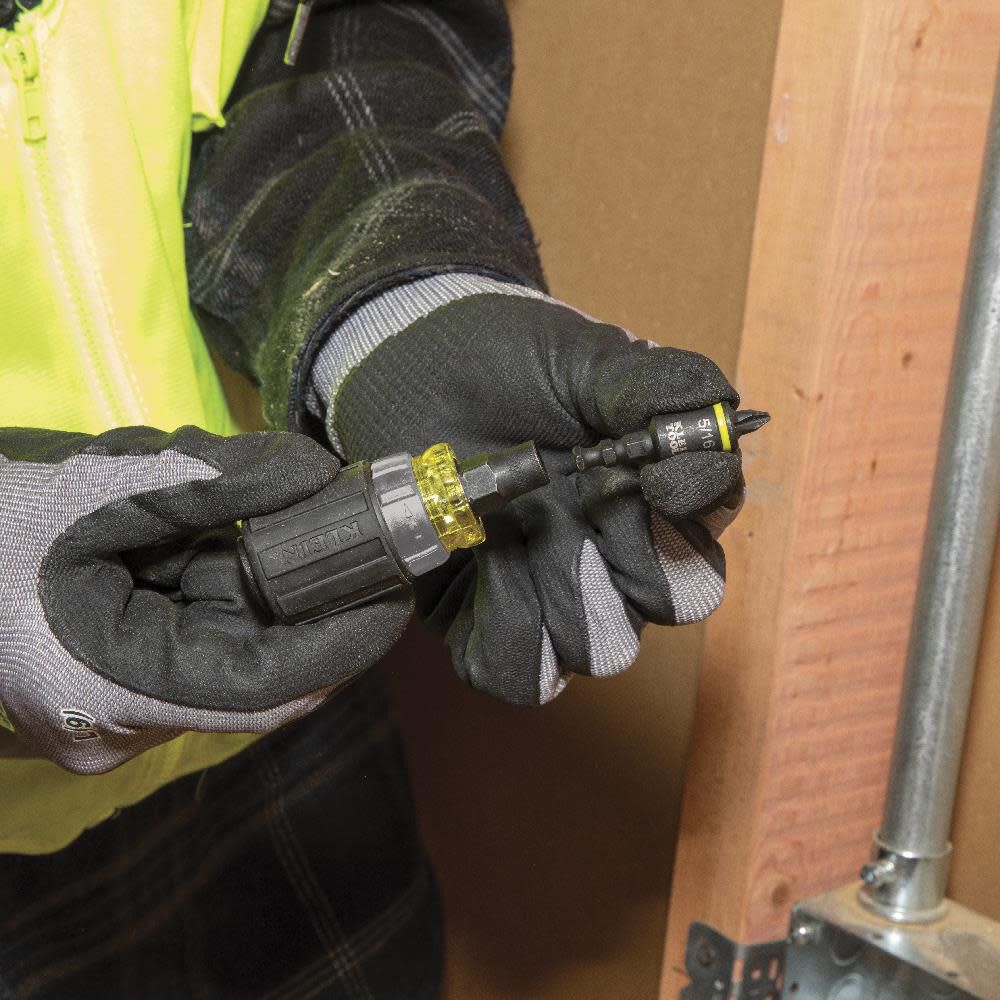 Klein Tools KNECT 7-in-1 Impact Stubby Driver 32561HDRT Klein Tools KNECT 7-in-1 Impact Stubby Driver 32561HDRT
