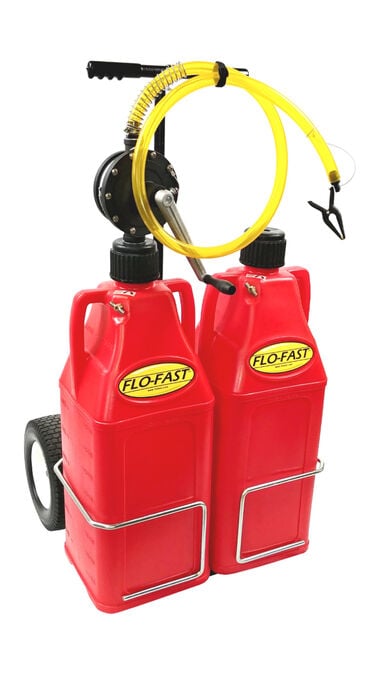 Flo-Fast 21 Gal Red Gas Can System, large image number 2