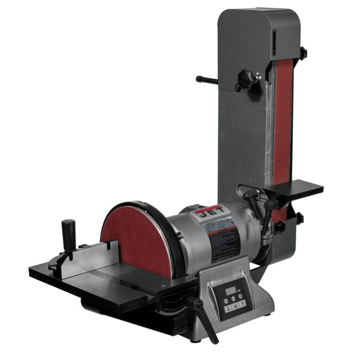 JET Variable Speed Combination Industrial 2in x 48in & 9in Disc Grinder, large image number 3