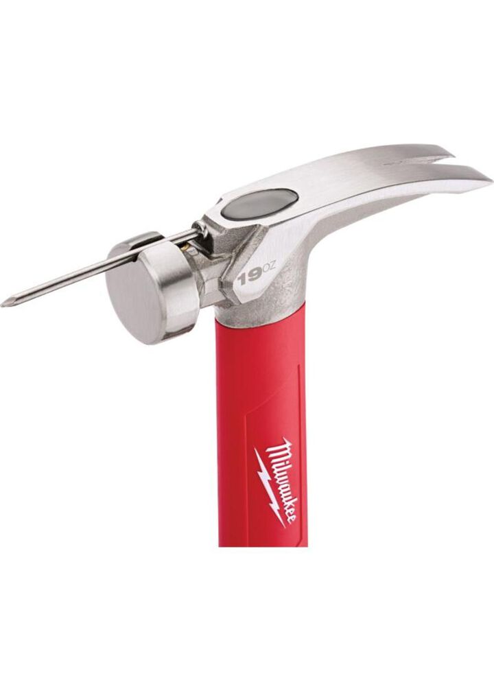 Milwaukee 15inch Pry Bar & 19oz Smooth Face Hammer Bundle, large image number 4