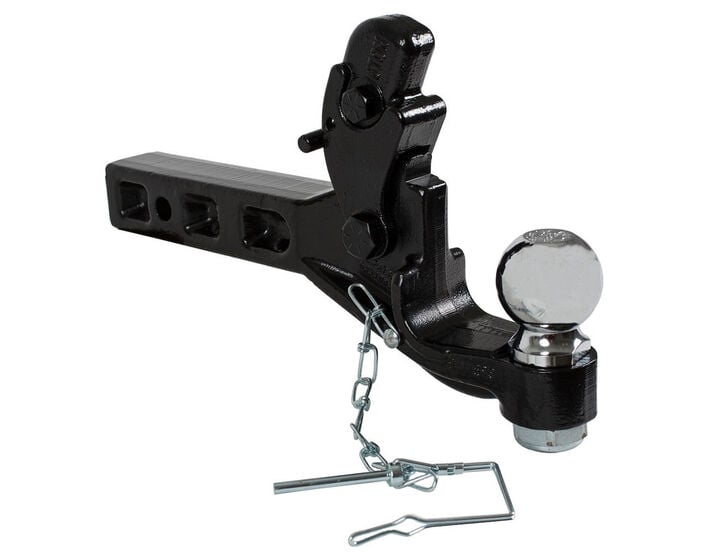 Buyers Products Company 6 Ton Combination Hitch - Pintle Hitch with 2 Inch Ball, large image number 2