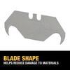 DEWALT 2-1/2 Inch Bi-Metal Utility Knife Blade, 50 Pieces, small image number 4