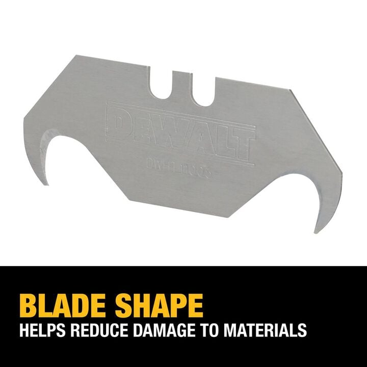 DEWALT 2-1/2 Inch Bi-Metal Utility Knife Blade, 50 Pieces, large image number 3
