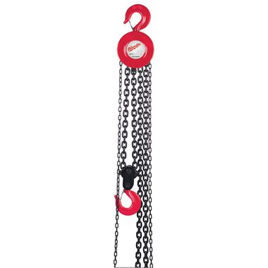 Milwaukee 5 Ton 8 Ft. Lift Hand Chain Hoist