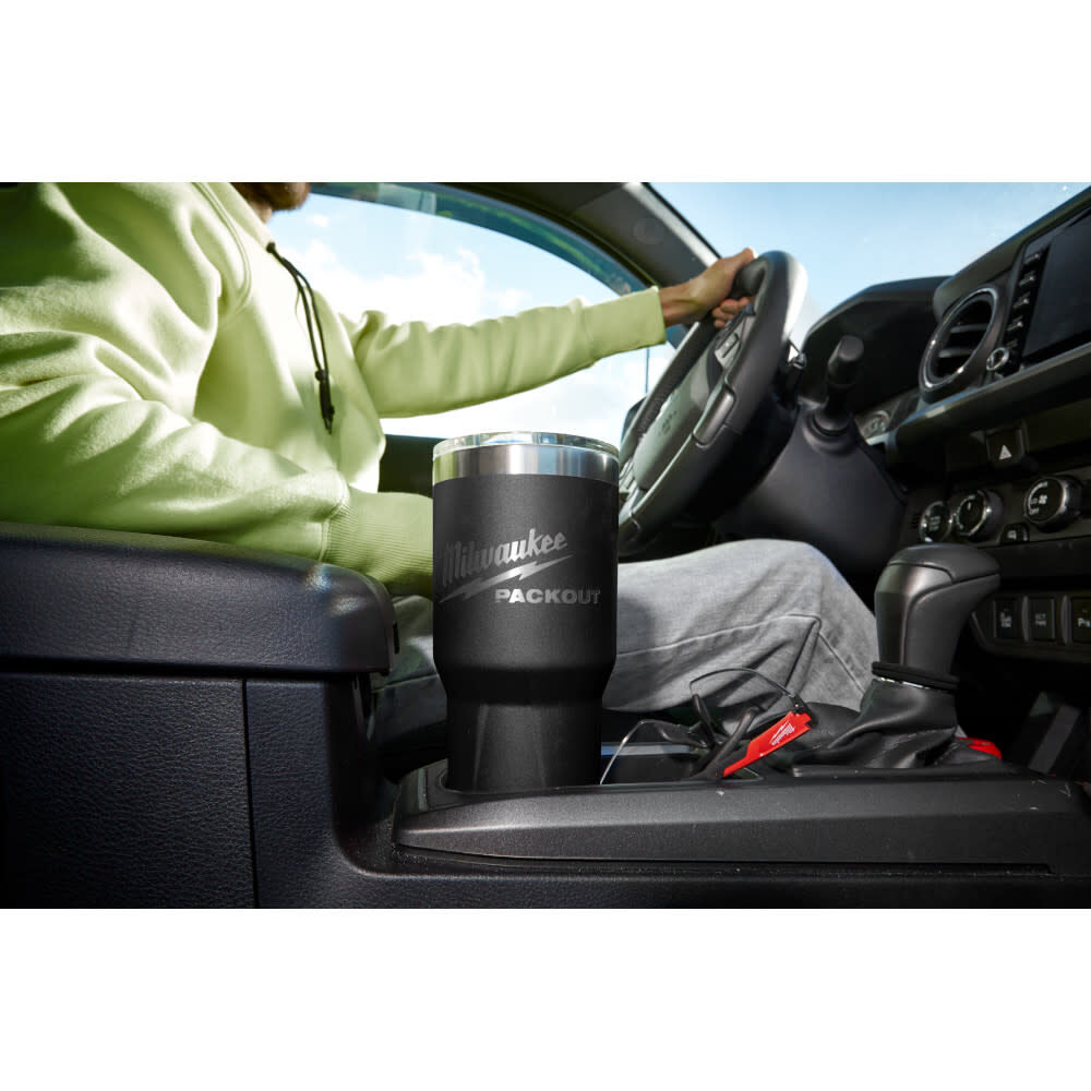 Milwaukee PACKOUT Tumbler 30oz Black Bundle 6pk, large image number 4