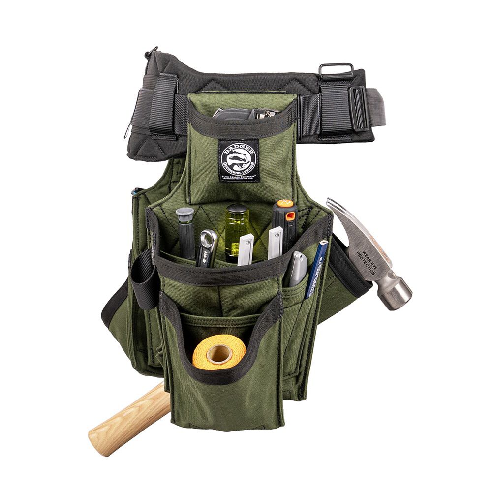 Badger Tool Belts Carpenter Set - Olive, large image number 2