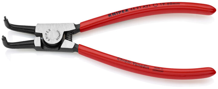 Knipex 6-3/4 Inch Vanadium Steel External Angled Snap Ring Pliers, large image number 1