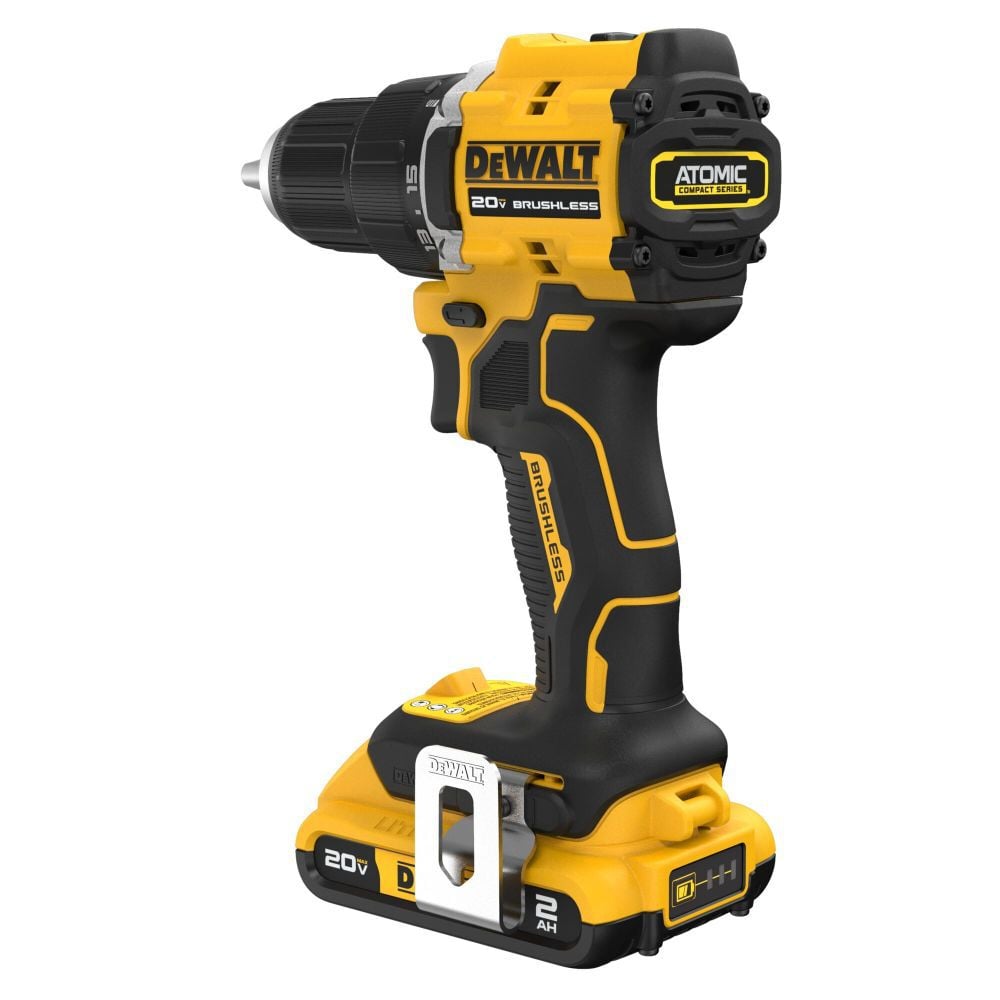 DEWALT 20V Atomic Compact Drill Driver & 1/4 Inch Impact Driver Combo Kit Bundle, large image number 3