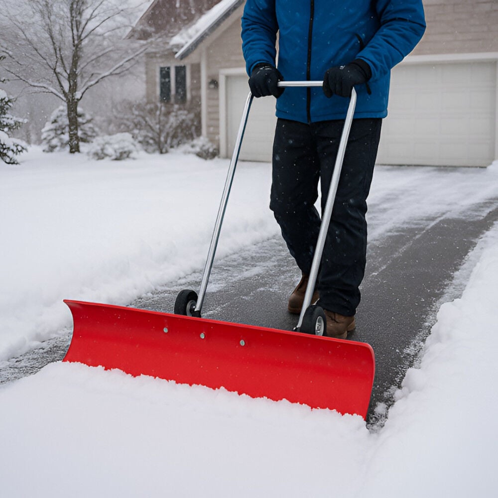 Dakota SnoBlade 36 x 48 Inch Wheeled Snow Pusher, large image number 4