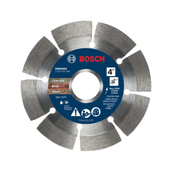 Bosch 4 Inch Segmented Rim Diamond Blade, large image number 2