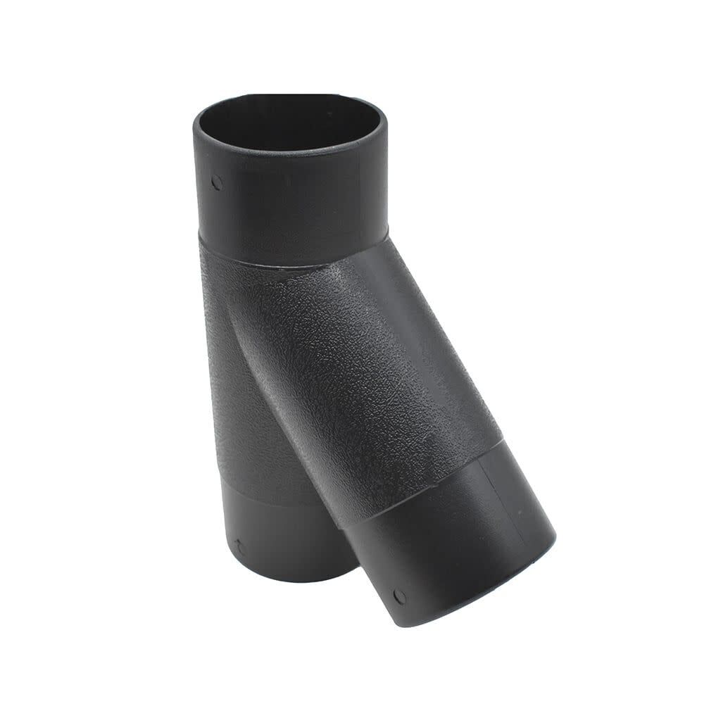 Big Horn 3 Inch Black ABS Plastic Y-Tee Fitting, large image number 4