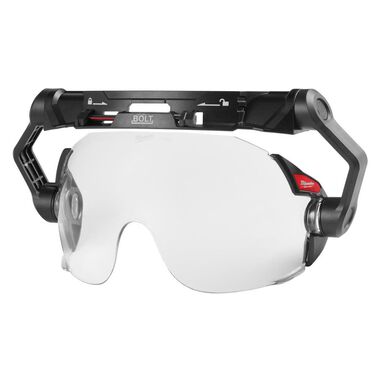Milwaukee BOLT Eye Visor Clear Dual Coat Lens Compatible with Safety Helmets & Hard Hats