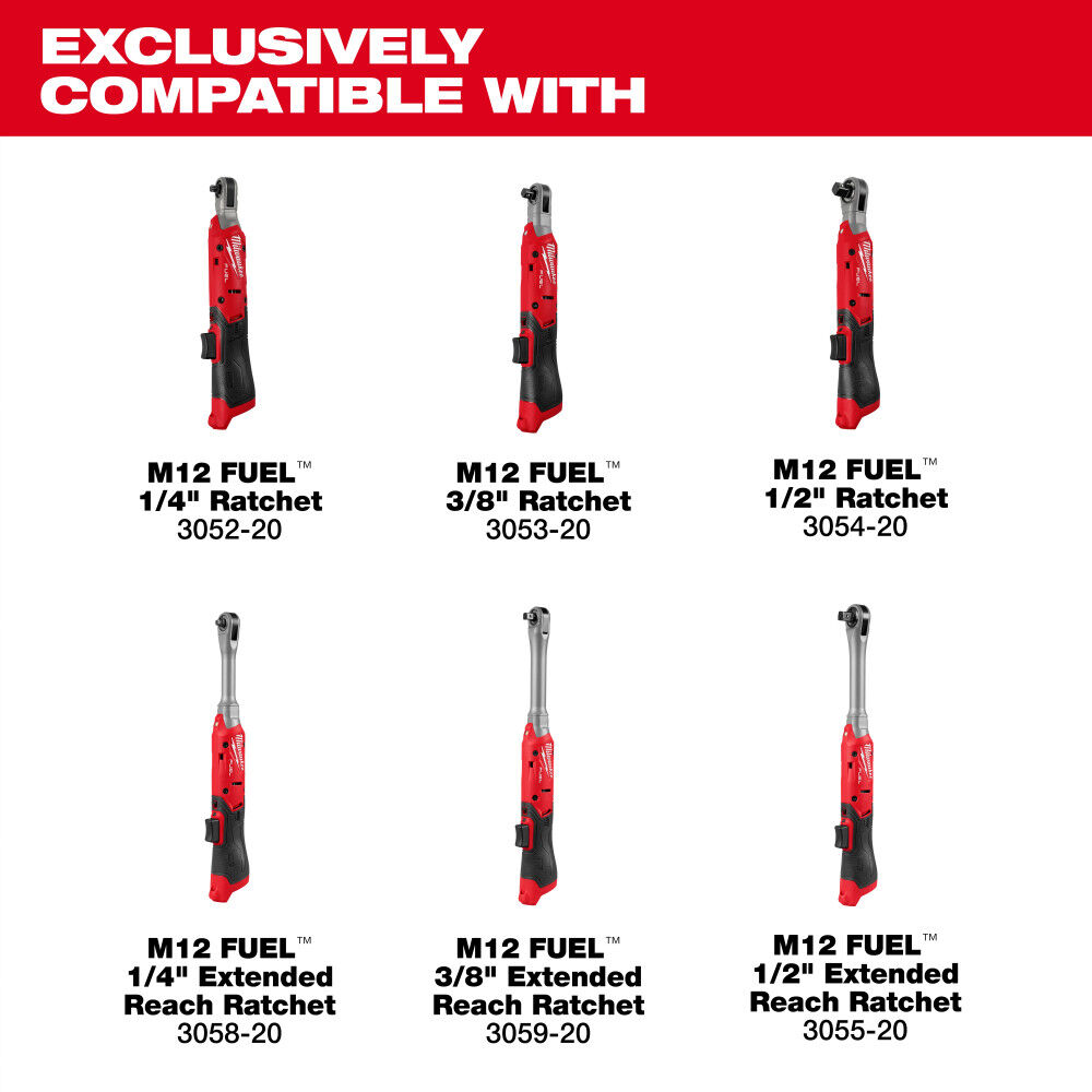 Milwaukee M12 FUEL Ratchet  3/8" Raised Profile Anvil Assembly, large image number 2