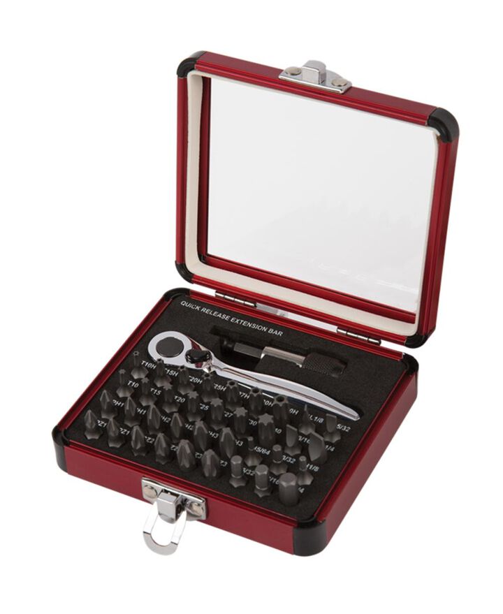 Sunex 38 Piece Mini Ratchet and Bit Set