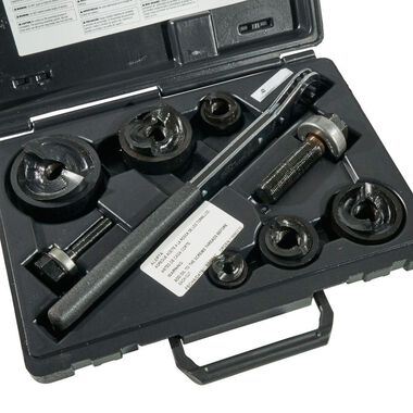 Klein Tools Knockout Punch Set with Wrench, large image number 10