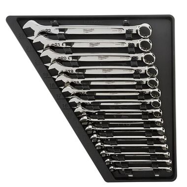 Milwaukee 15-Piece Combination Wrench Set - Metric, large image number 0