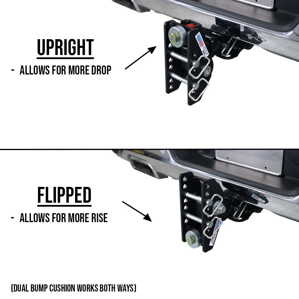 Shocker Hitch 20K Impact Max 2 Inch Cushion Hitch & Pintle Hook Mount - Military Style Hitch, large image number 3