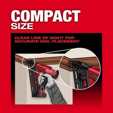 Milwaukee M18 FUEL 15 Gauge Finish Nailer (Bare Tool), large image number 5