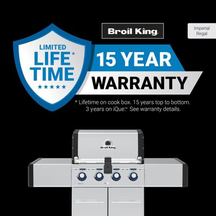 Broil King Regal S420 Pro 4-Burner Natural Gas Grill, large image number 4