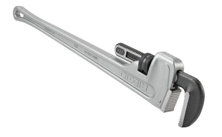 Ridgid 12 Inch Aluminum Straight Pipe Wrench, large image number 5