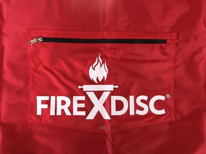 Firedisc 24 In. Fireman Red Cover, large image number 4