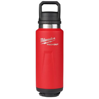 Milwaukee PACKOUT 36oz Insulated Bottle with Chug Lid, swatch