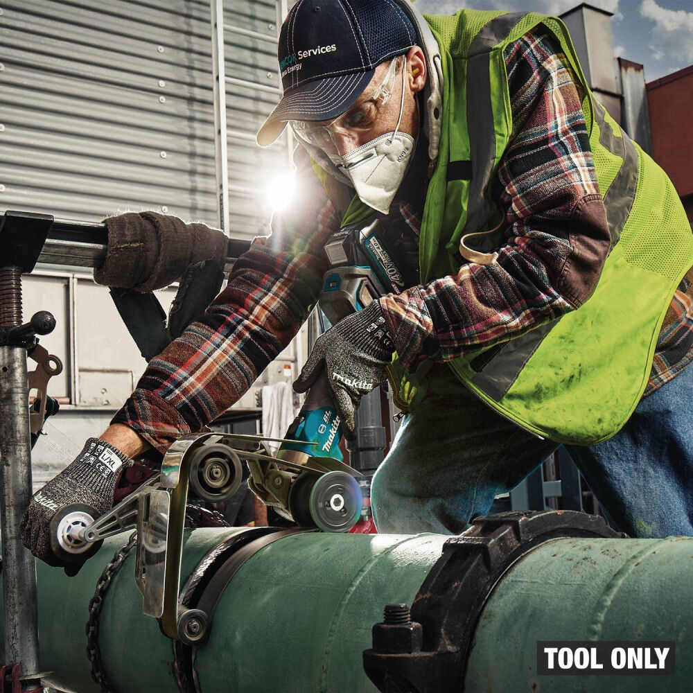 Makita 40V max XGT Brushless Cordless 1-9/16 Inch x 30 Inch Pipe Belt Sander, (Bare Tool), large image number 10