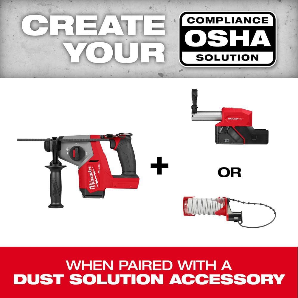 Milwaukee M18 FUEL 5/8 Inch SDS Plus Rotary Hammer (Bare
