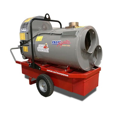 Frost Fighter Indirect Fired 500k BTU Portable Heater System with Power Meter and Fan Bypass Switch(OIL/DIESEL) 20 amp