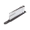 CRAFTSMAN 1/4-in Drive SAE 6 Point Deep Socket Set, 11pc, small image number 2
