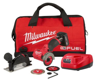 Milwaukee M12 FUEL 3 in. Compact Cut Off Tool Kit