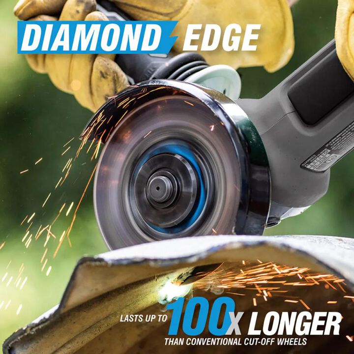 Spyder 4.5 Inch Diamond Bite Cut-Off Wheel for Steel, Cast Iron, Rebar, large image number 2