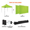 Ergodyne Heavy-Duty Pop-Up Tent Kit Hi-Vis Green, small image number 2