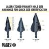 Klein Tools Quick Release Step Bit Set 3pc, small image number 3