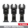 Milwaukee OPEN-LOK 1-3/8inch TITANIUM ENHANCED BI-METAL MULTI-MATERIAL BLADES 3PK, small image number 1