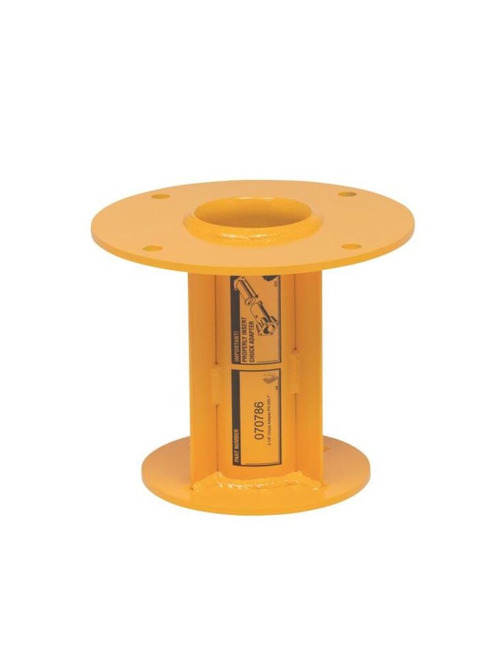 Rhino Tool 3-1/8 in Chuck Adapter - for Rhino PD-200 (requires 7 in Master Chuck Assembly), large image number 0