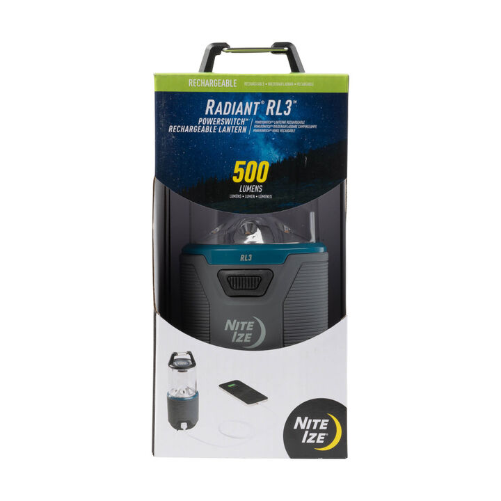 Nite Ize Radiant RL3 PowerSwitch Rechargeable Lantern