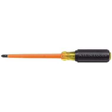 Klein Tools Screwdriver Insulated #2 Phillips 4inch L