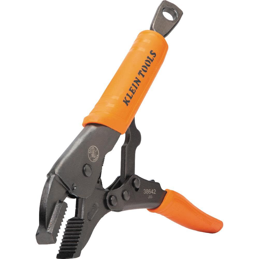 Klein Tools Straight Jaw Locking Pliers, 10 Inch, large image number 4