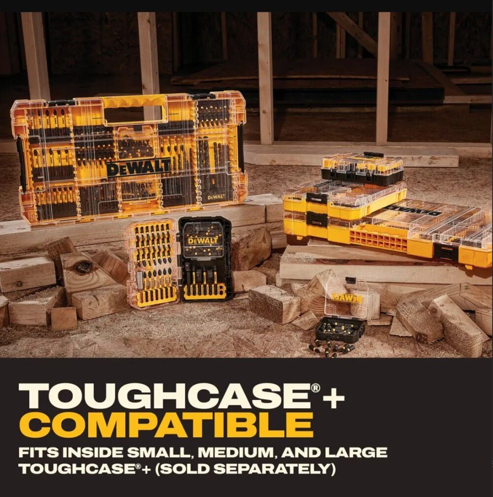DEWALT 18 Piece Assorted Screwdriving Bit Set with Toughcase+, large image number 6
