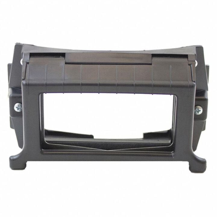 Sellstrom Flip Front Adapter For Welding Helmets, 2in x 4.25in Lift Front Retainer, Black
