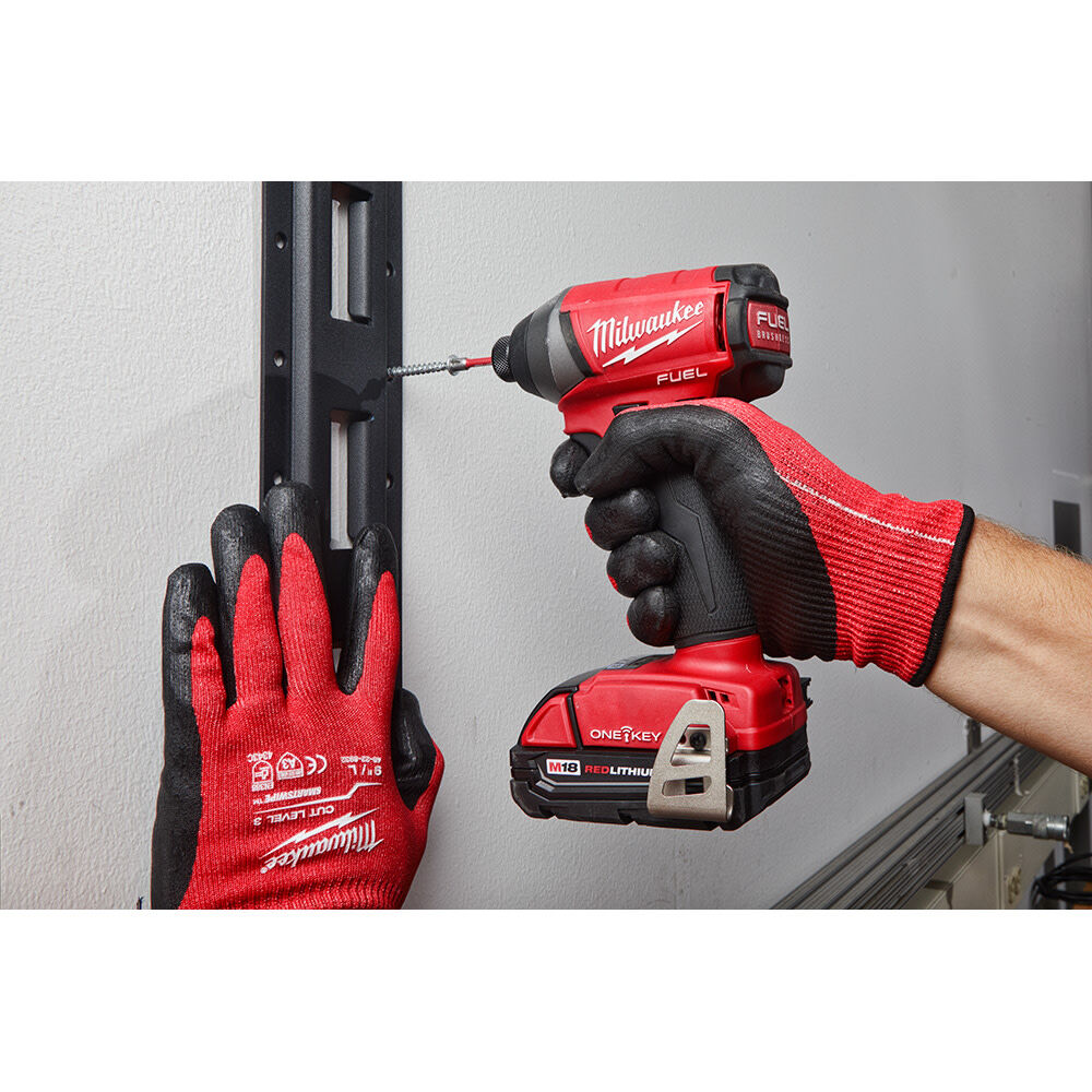 Milwaukee 20inch Vertical E-Track for PACKOUT Racking Shelves 2Pc, large image number 3