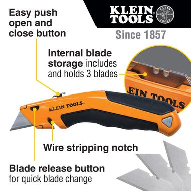 Klein Tools Retractable Utility Knife, large image number 1
