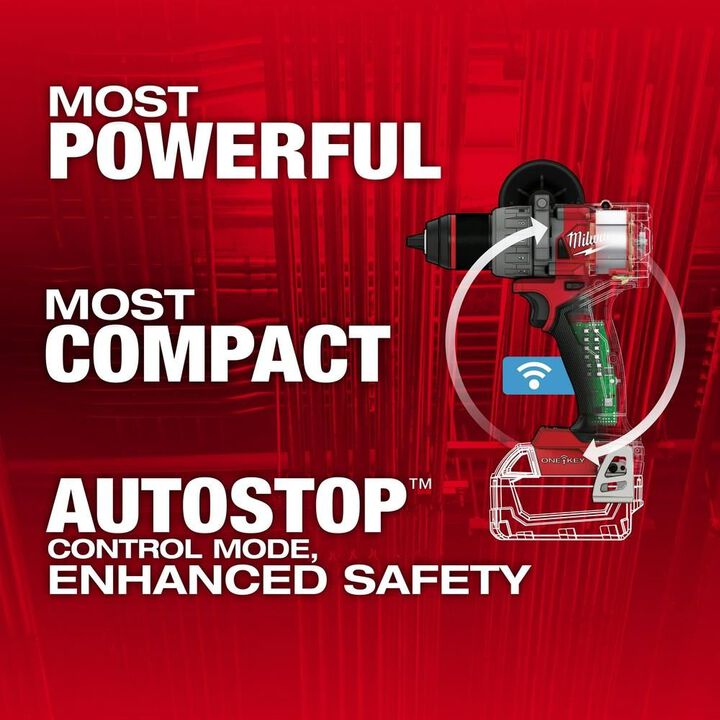 Milwaukee M18 FUEL 1/2 Hammer Drill/Driver with ONE-KEY (Bare Tool), large image number 1