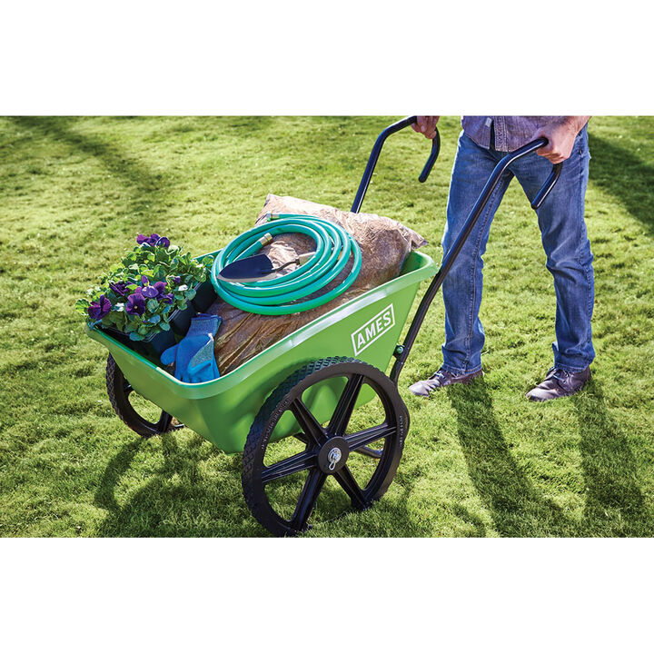 True Temper Total Control 5 Cu ft Yard Cart, large image number 2