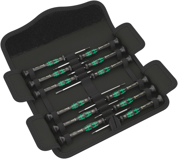 Wera Tools 12pc Kraftform Micro 12 Universal 1 Screwdriver Set