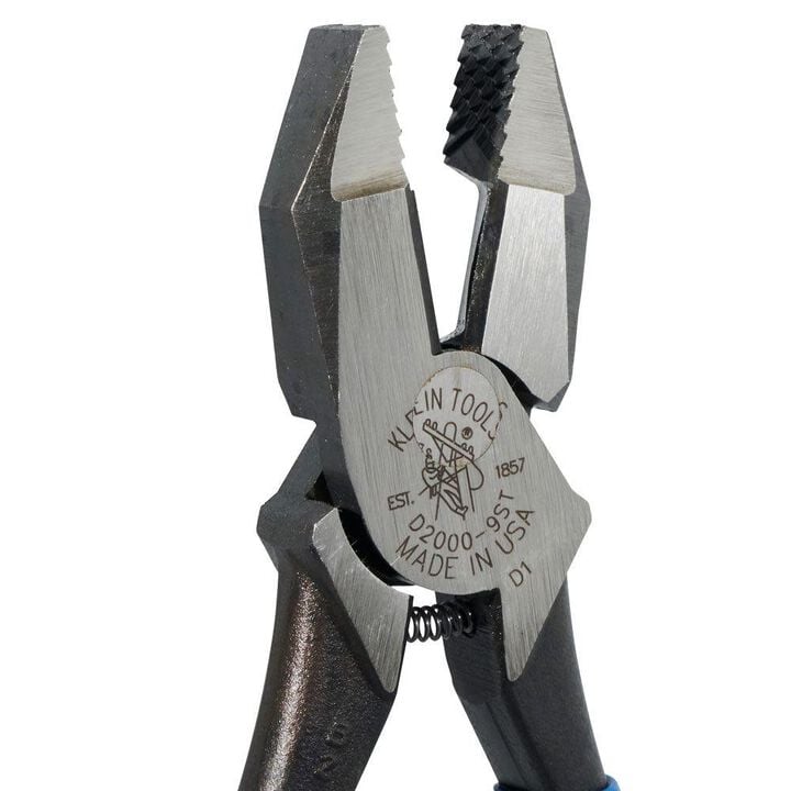 Klein Tools 9-3/8 In. Square Nose Ironworker's Pliers, large image number 8