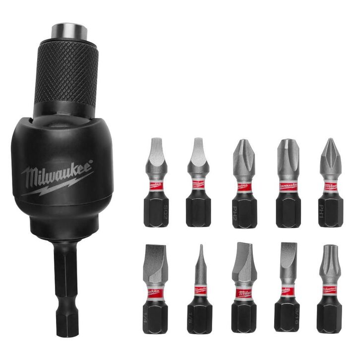 Milwaukee SHOCKWAVE 11-Piece 30 Knuckle Bit Holder, large image number 2